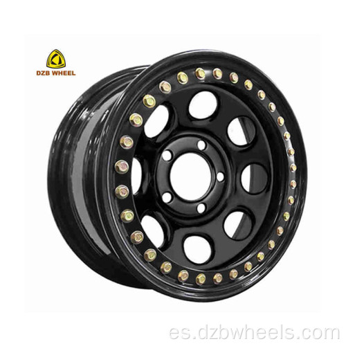 Ruedas de acero de 15x8 cromo 4x4 ruedas offroad